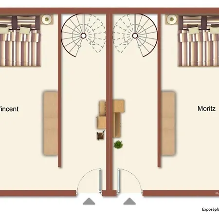 Apartment Haus Vier Freunde, Vincent